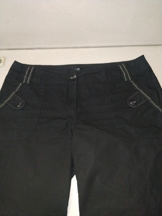 Spodnie rybaczki damskie 40 bawełna