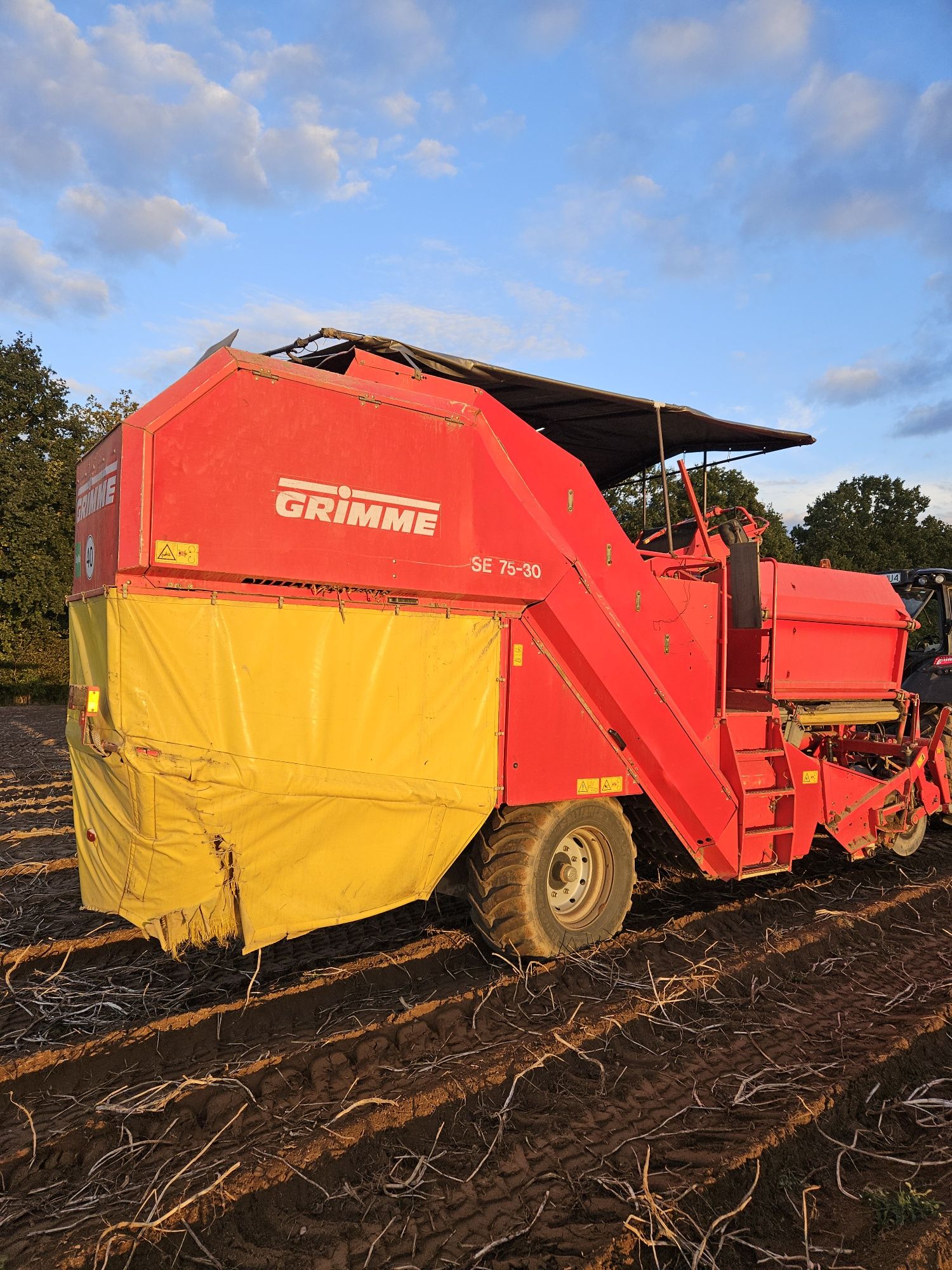 Grimme  se75 - 30 sortownia