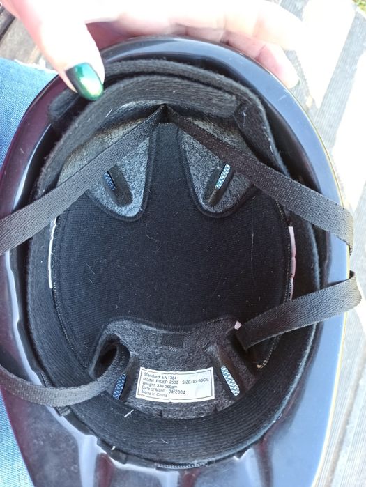 Kask jeździecki 52-56cm