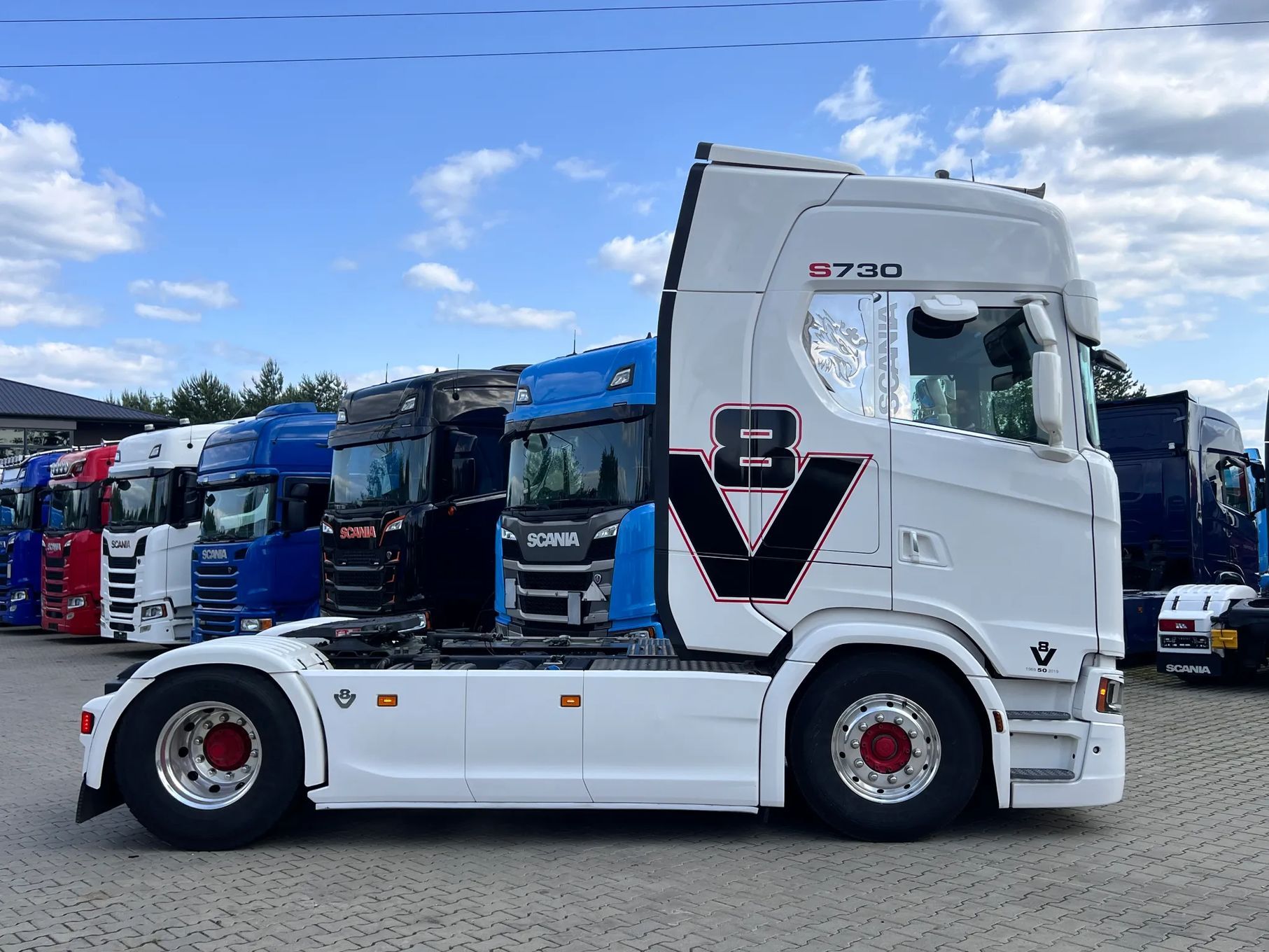 Scania S730 FULL OPCJA  z Niemiec idealny stan ASO kontrakt Scania 2019/20  S730 FULL OPCJA z Niemiec idealny stan ASO kontrakt Scania 2019/20