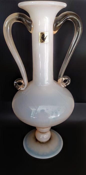 Wazon /amfora ze szkła prl