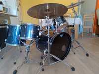 Bateria Gretsch Blackhawk completa.