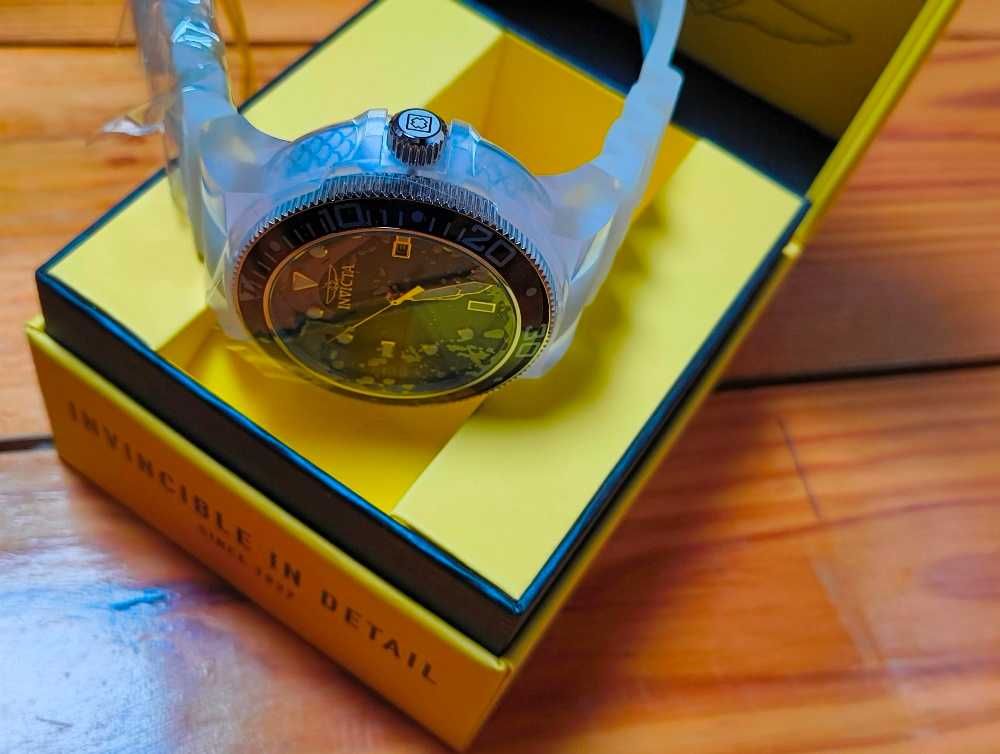 Zegarek Invicta Pro Diver Duży Biały LUMINOUS Świecący Nowy
