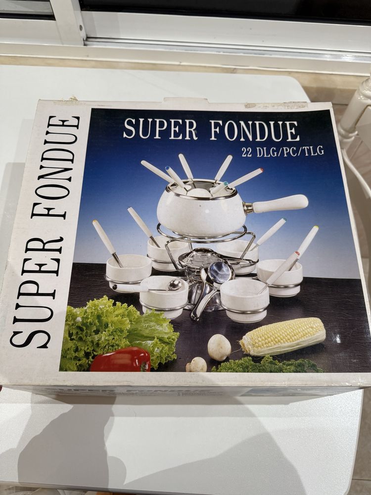 Super fondue e fondue chocolate
