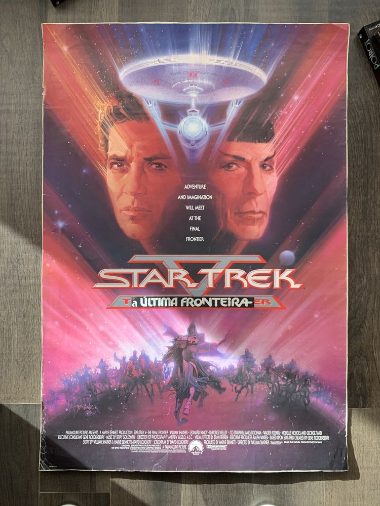 Poster cinema STAR TREK- the final frontier 1,00m x 0,70m