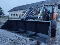 Łycha łyżka do materiałów sypkich wytrzymała solidna TRANSPORT