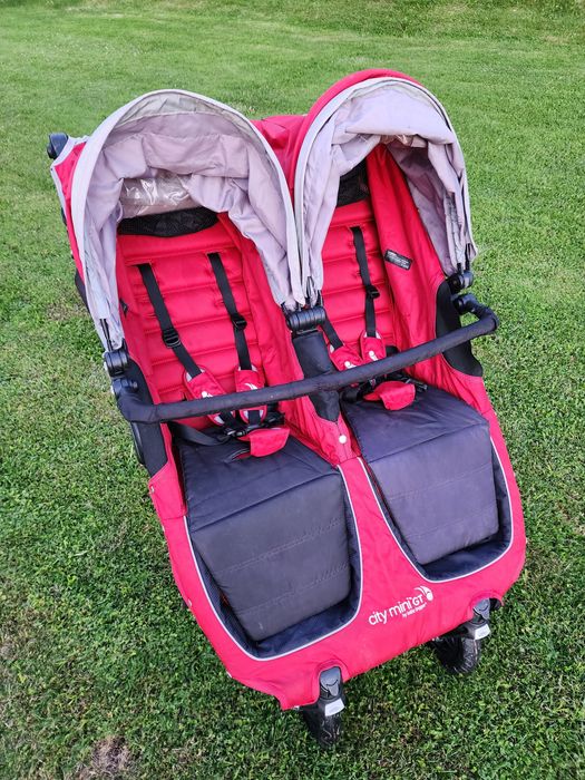 Wózek bliźniaczy Baby Jogger citi mini GT double + podnóżki i pałąk