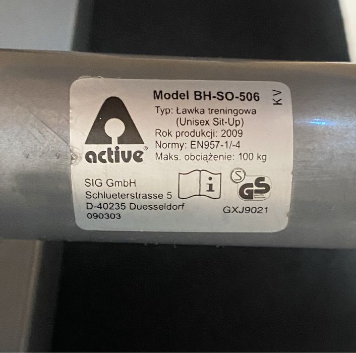 Ławeczka do ćwiczeń, ławeczka do brzuszków