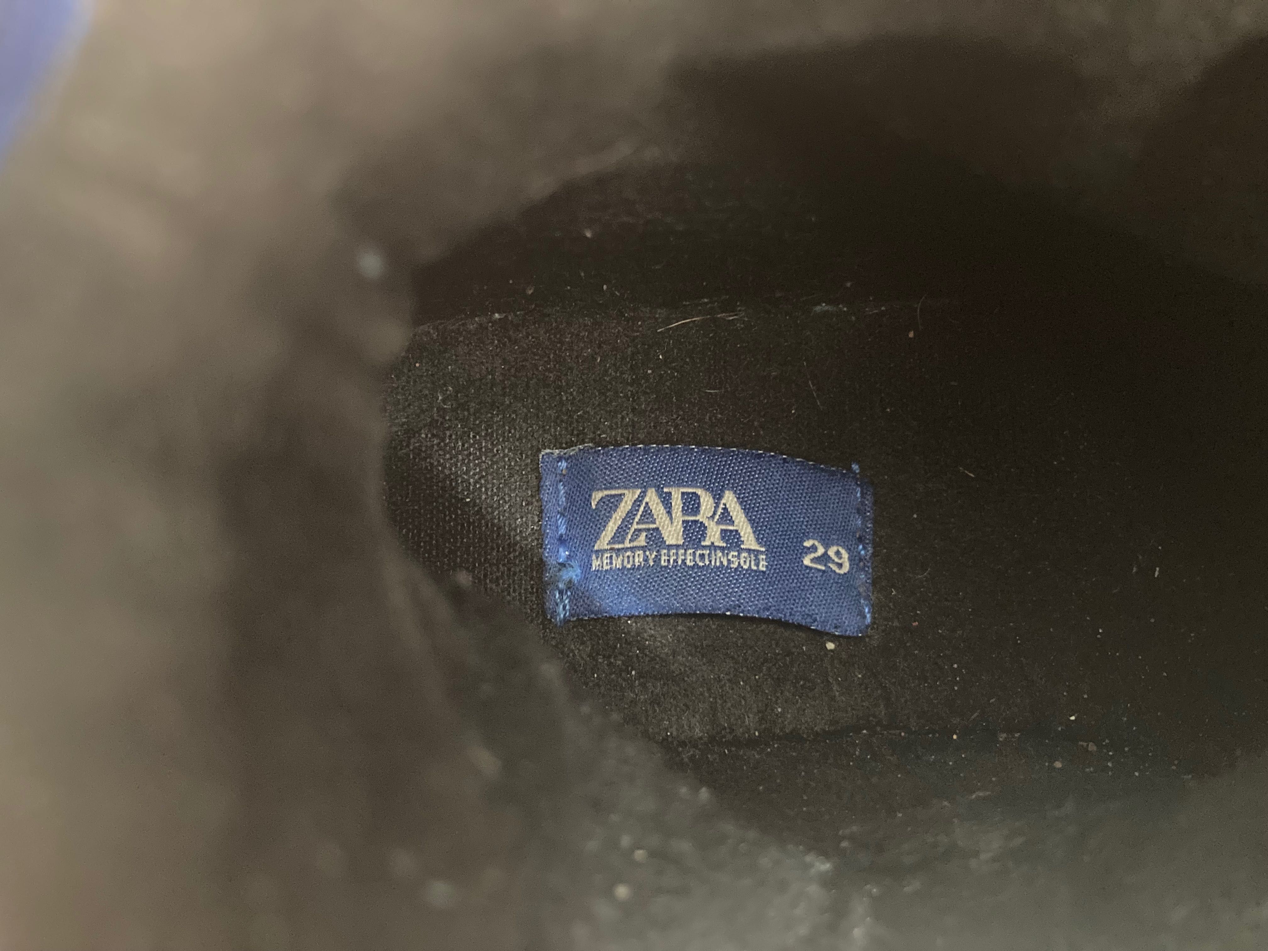 Buty outdoor, traperki Zara, zamszowe, rozm. 29, przejściowe