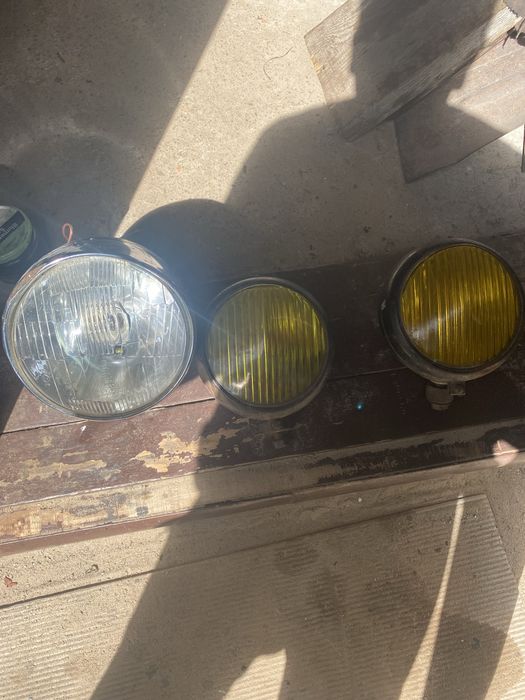 Фара ретро кастом бобер чопер круізер