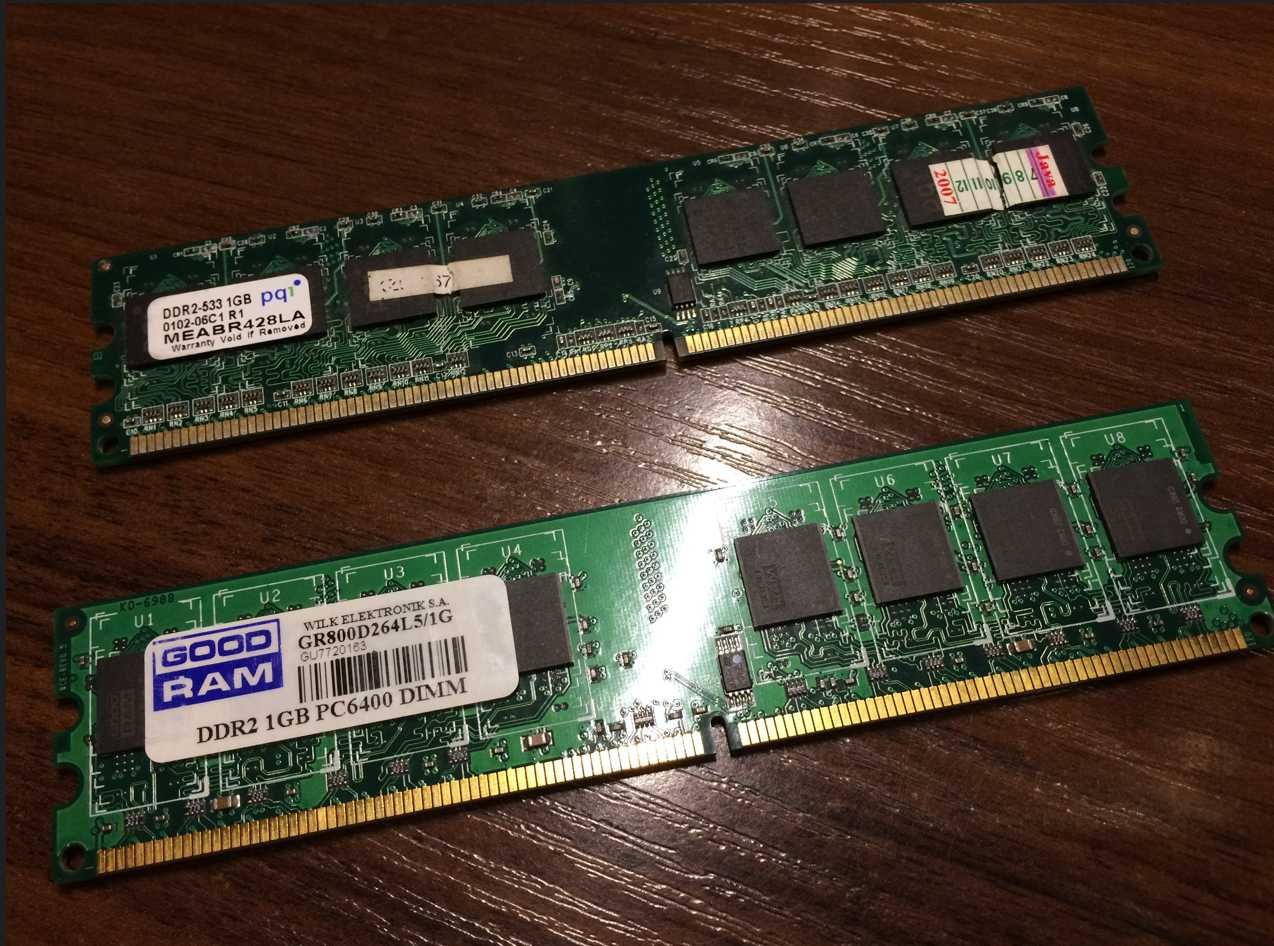 Оперативная память DDR2 SDRAM 1 ГБ