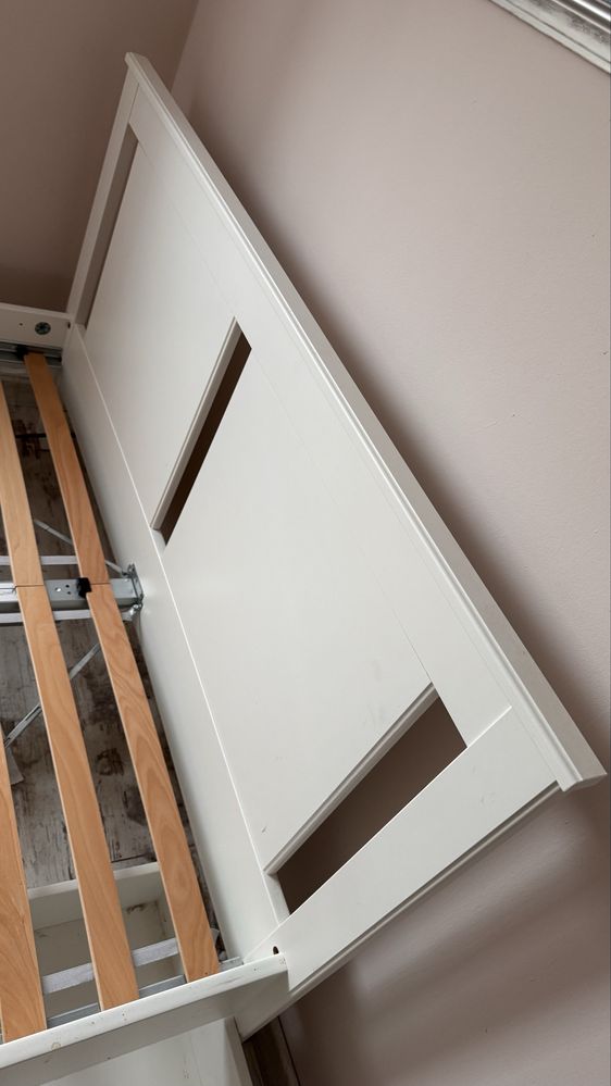 Łozko Ikea SONGESAND z dwoma pojemnikami 140x200