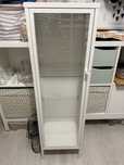 Vitrine de metal/branco