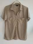 Blusa creme - Cortefiel - Tamanho L