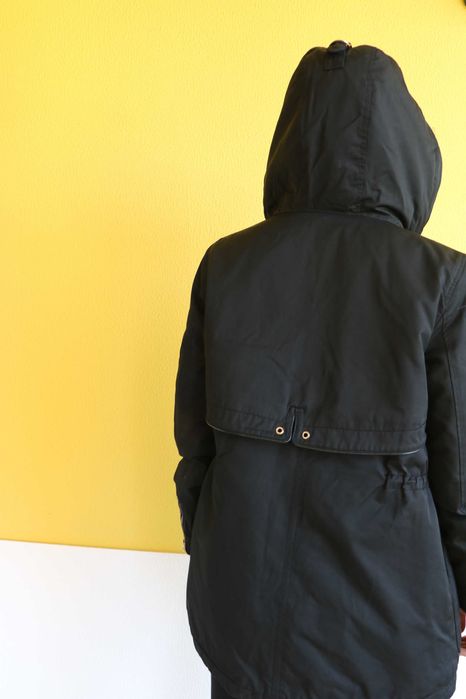 Casaco preto inverno ZARA