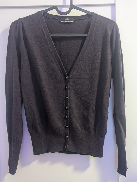 Kardigan z wełną Marks&Spencer r. 40