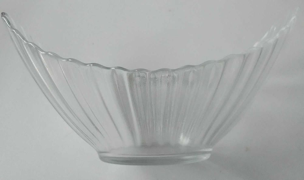 6 x Salaterka Miseczka szklana łódka ARC FRANCE Prezent Dekoracja NOWE