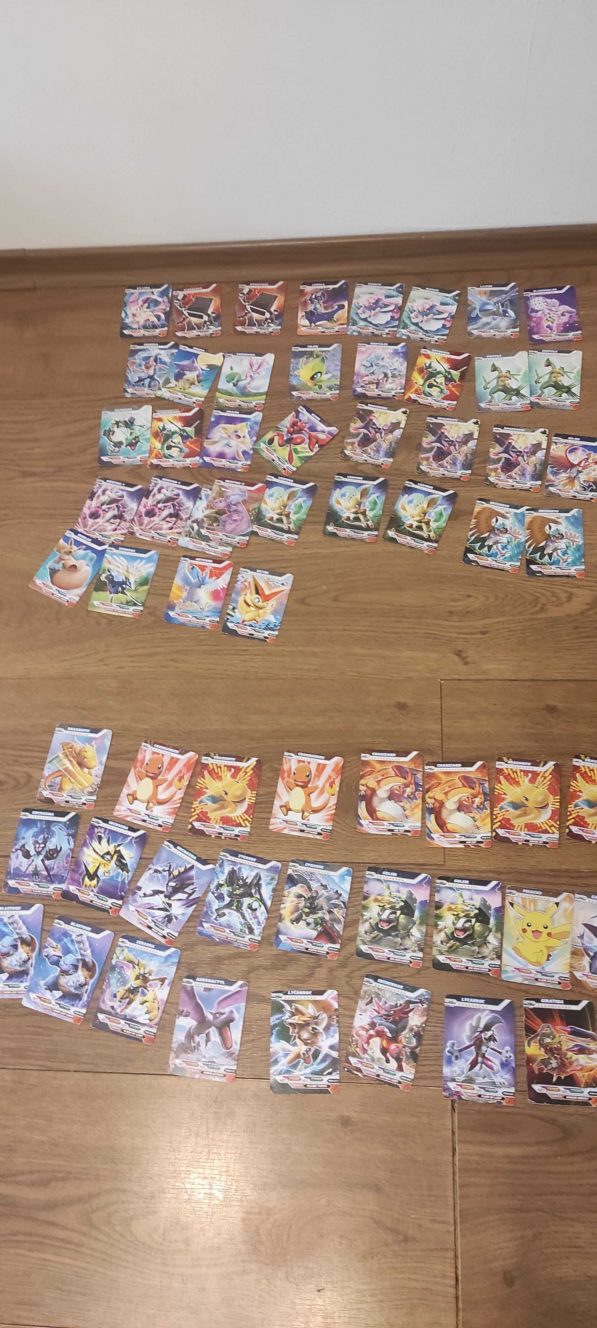 Karty POKEMON ok 50 sztuk