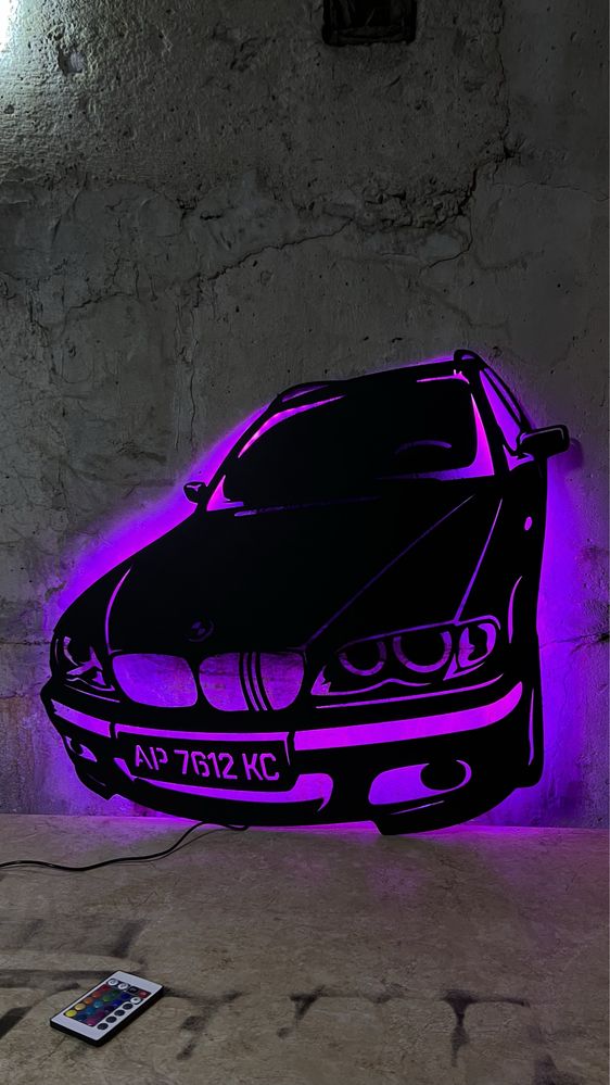 Авто Бмв bmw картина подарунок чоловіку новорічний