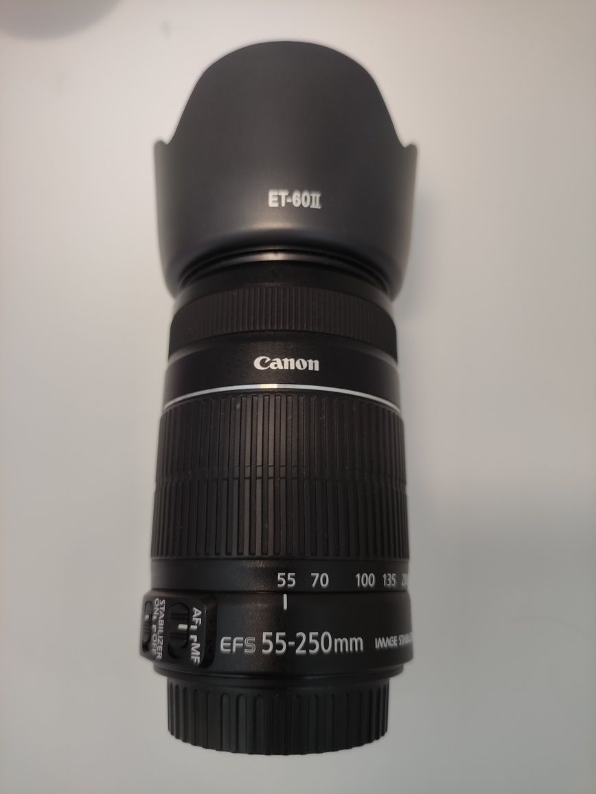 Kit Canon EOS 1300D + EFS 18-55 + EFS 55-250