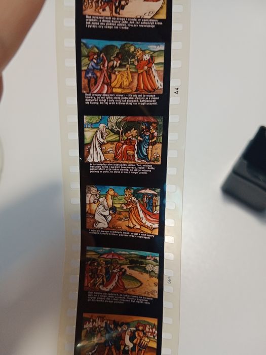 M. Konopnica Jak to ze lnem było klisza do projektora bajka na kliszy