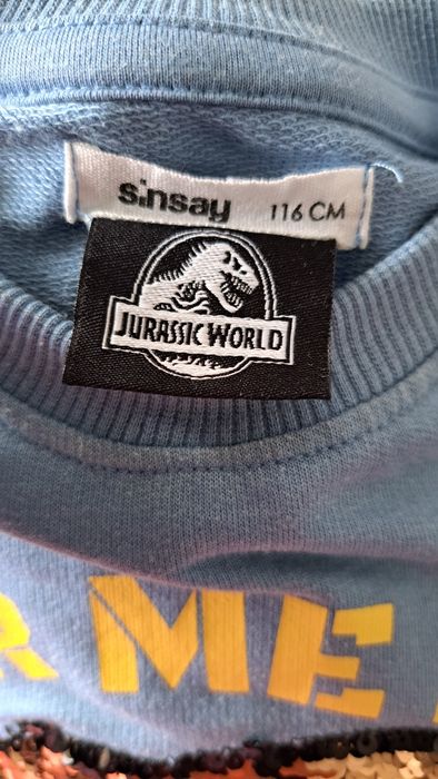 Bluza chłopięca Sinsay rozmiar 116 Jurassic World