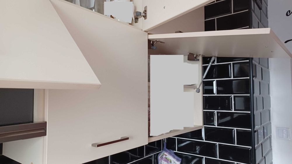 Meble kuchenne, zestaw mebli kuchennych, kuchnia BLUM CZERWIEŃ BEŻ !