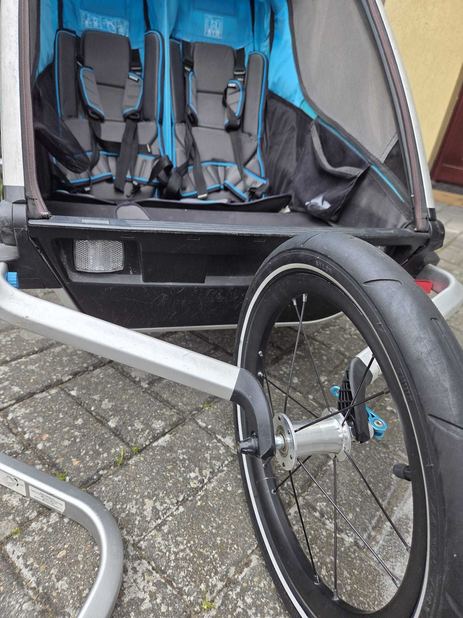 Wózek Thule  Sport wersja duble przyczepka rowerowa