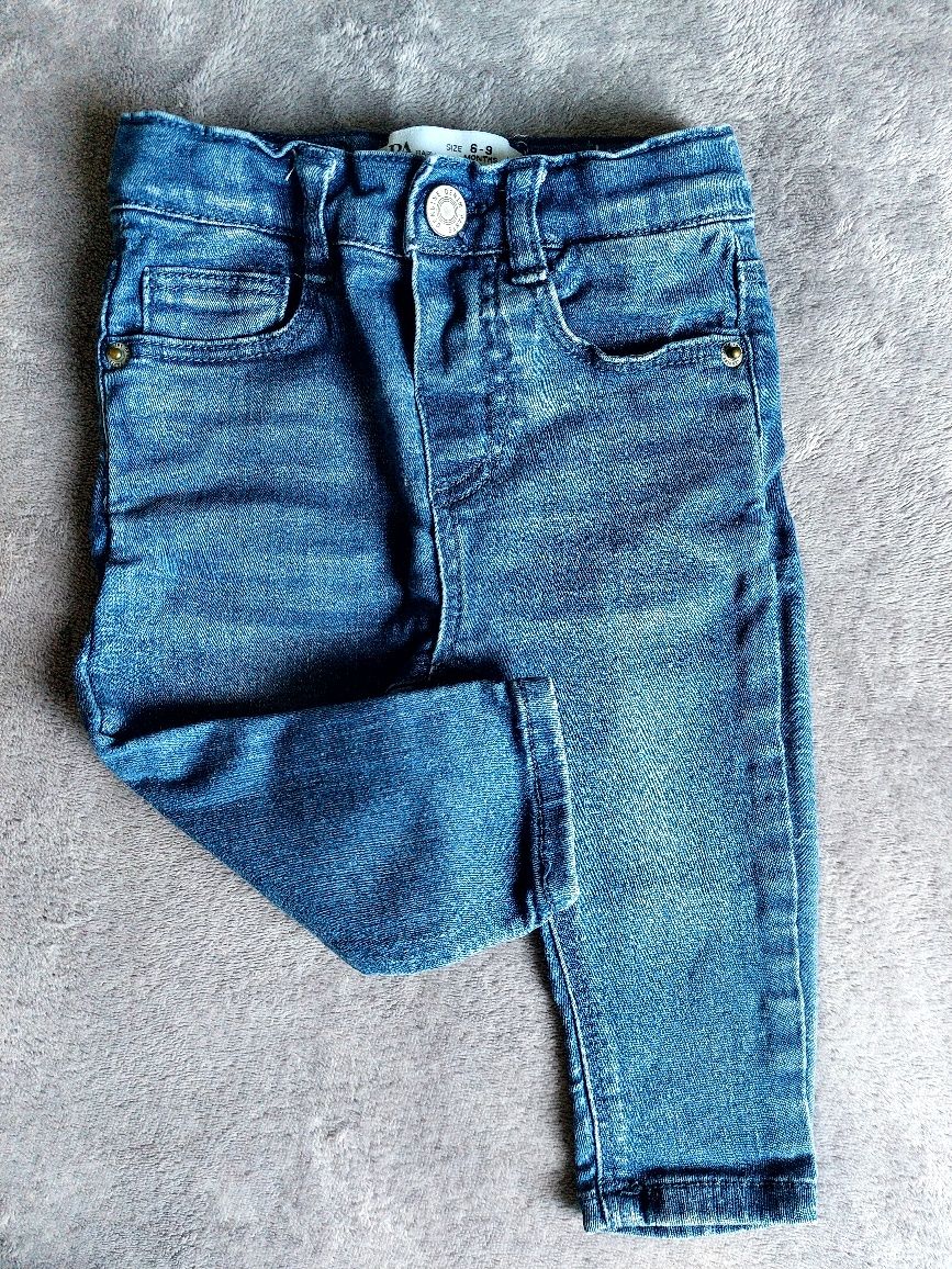 Calças Jeans Bebê Zara 6-9M