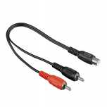 Adapter Cinch - 2x Cinch RCA subwoofer HAMA