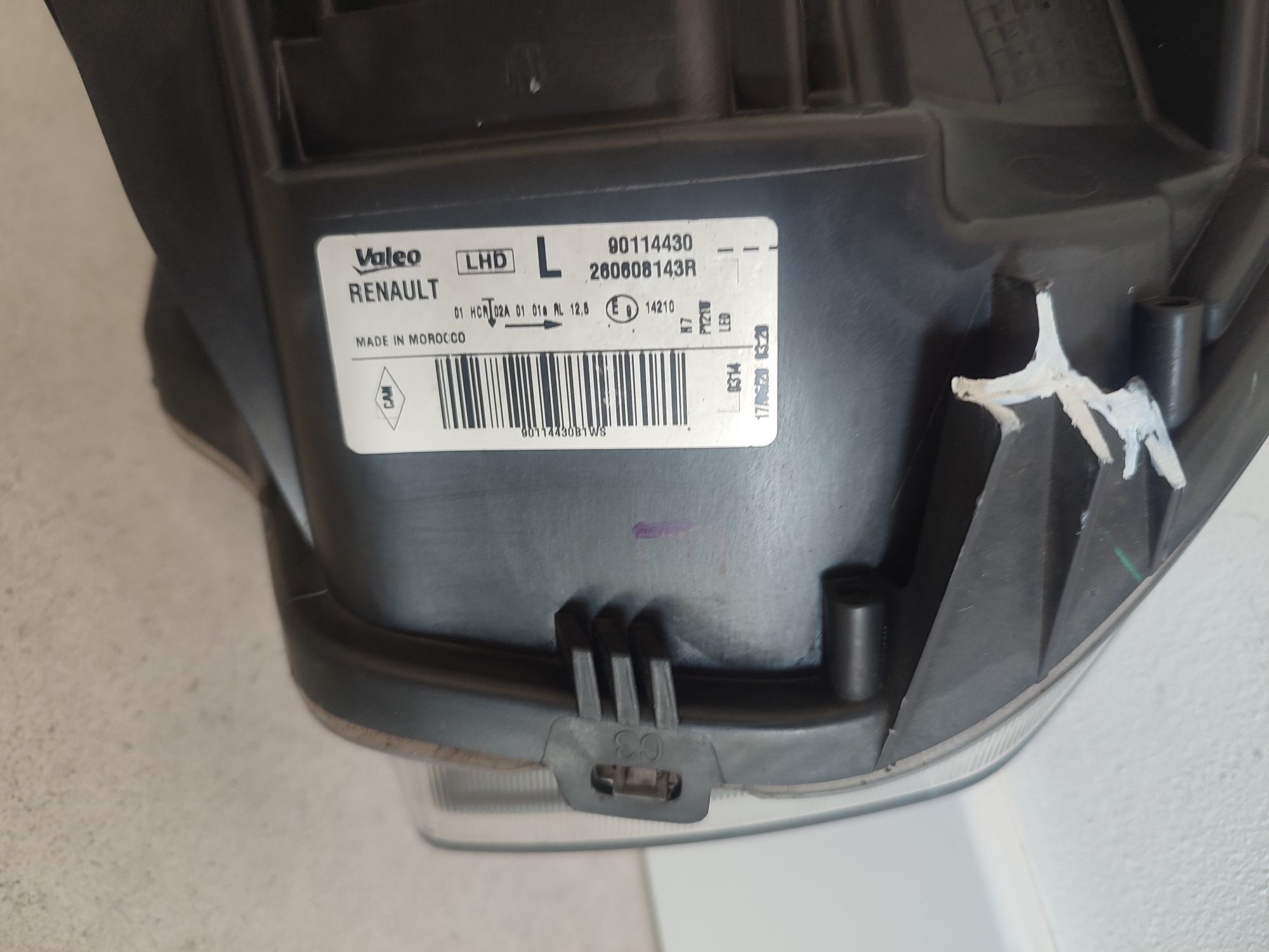 Lampa Reflektor Lewy Przód Dacia Sandero Logan II 17r Oryginał