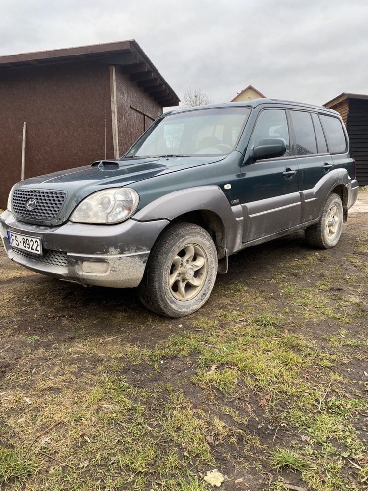 Hyndai terrecam 2.9 d,4x4 2006р