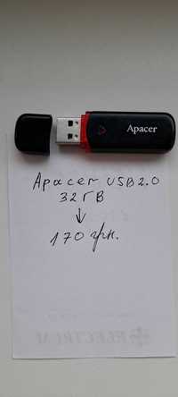 Флешка 32 гб USB 2.0 Apacer