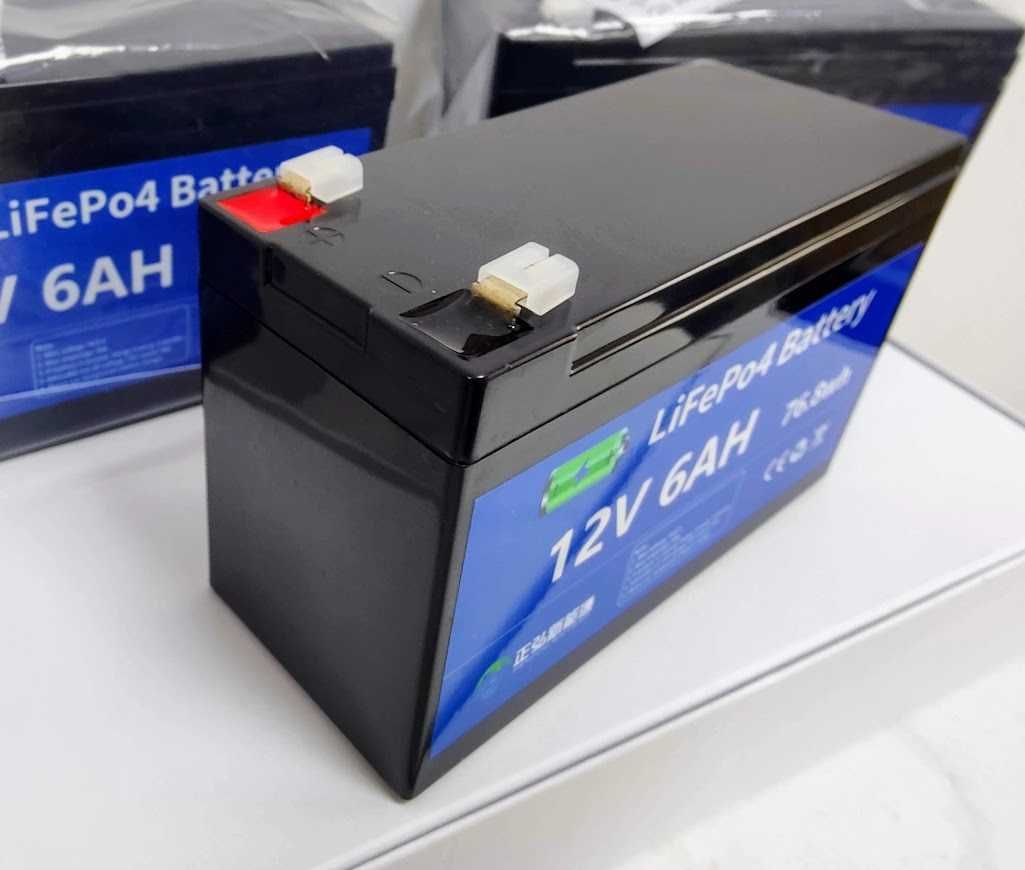 Аккумулятор LiFePo 12v 6ah для сигнализаций 3000 циклов UPS