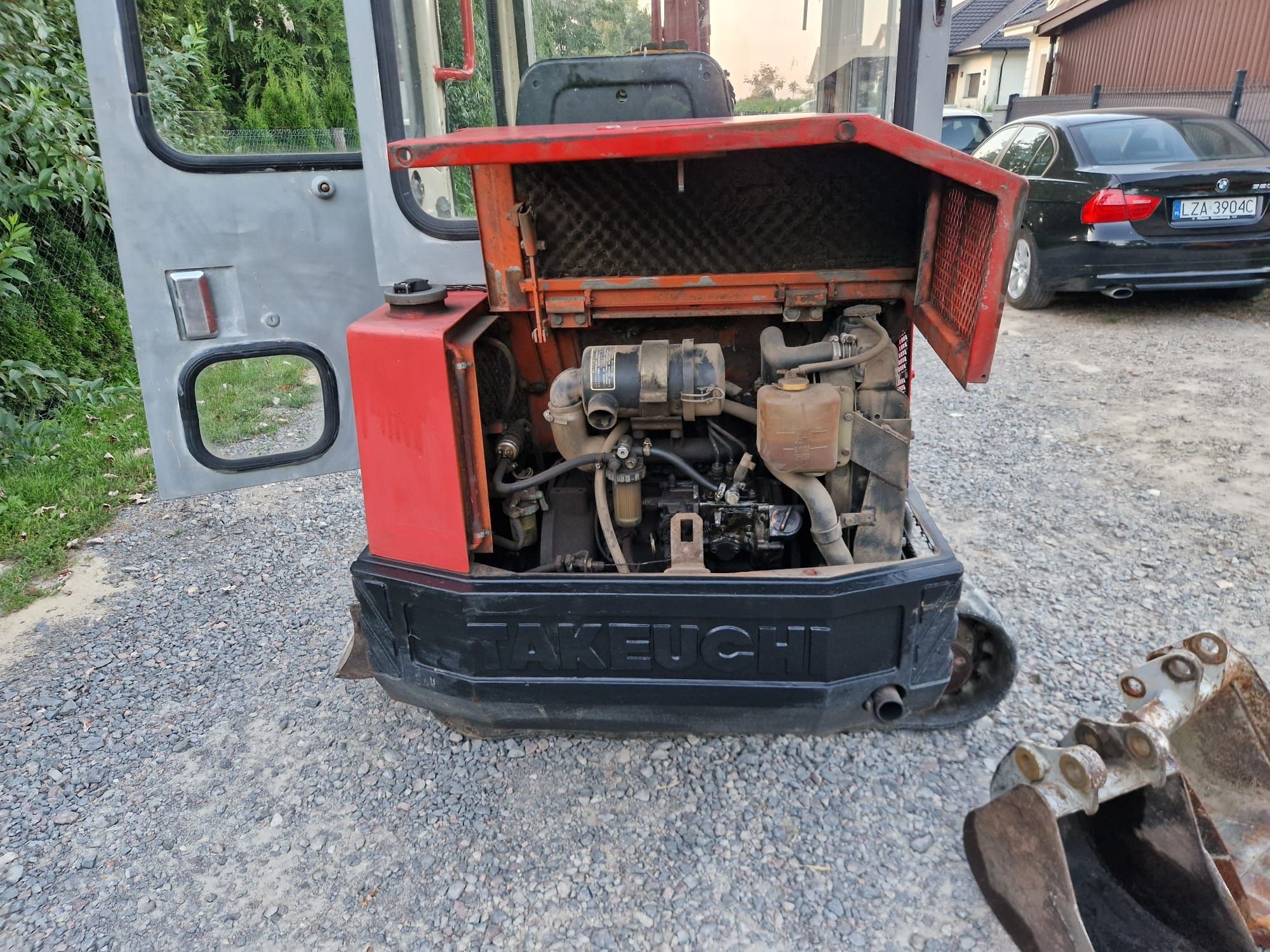 Minikoparka TAKEUCHI TB 15A 3 łyżki