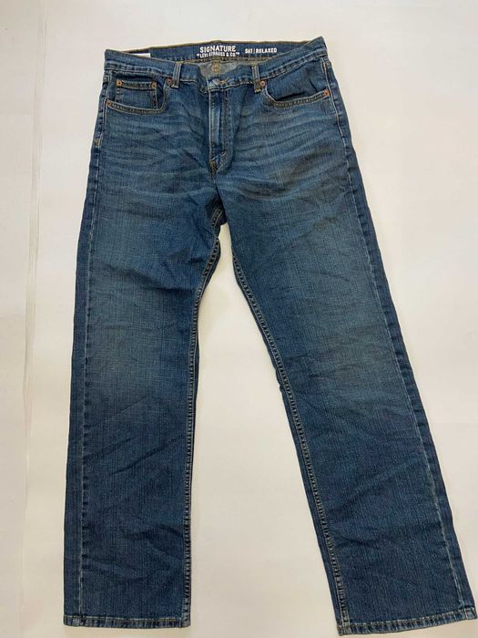 Levis Strauss Signature męskie spodnie jeansy w36 l34