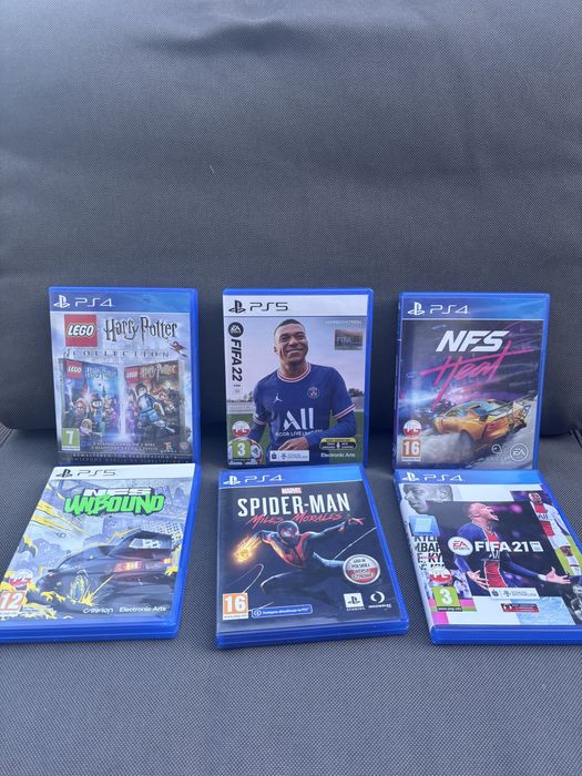Konsola Playstation 5 zestaw 6 gier 2 pady
