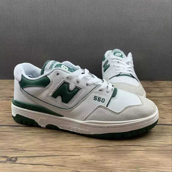 Кроссовки New Balance 550 Зеленные 24.5см