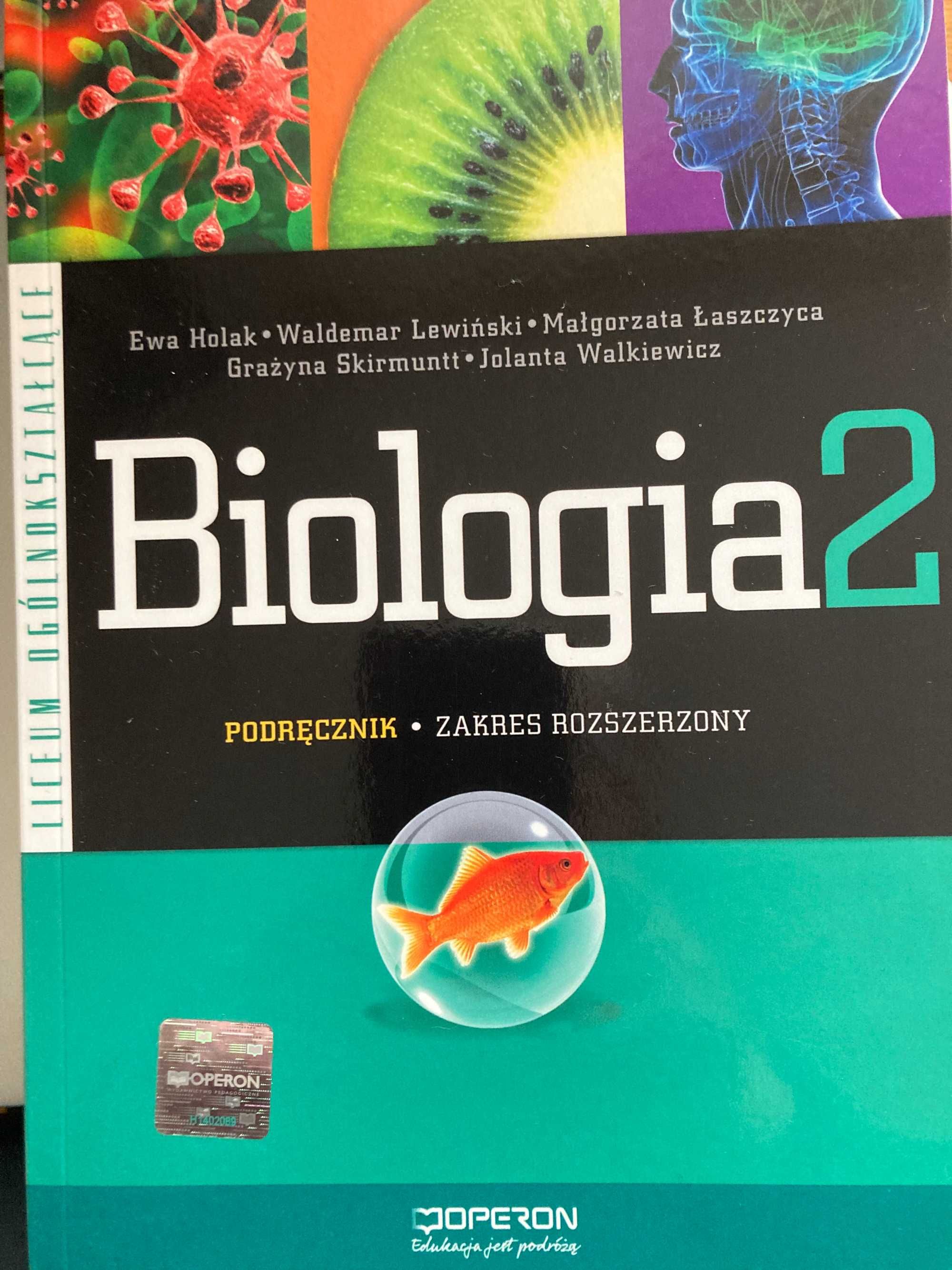 E. Holak i in., Biologia 2. Podręcznik do liceum ogólnokształcącego