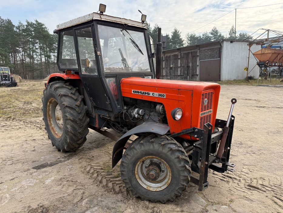 Ciągnik Ursus C-360 napęd 4X4 złoto wspomaganie