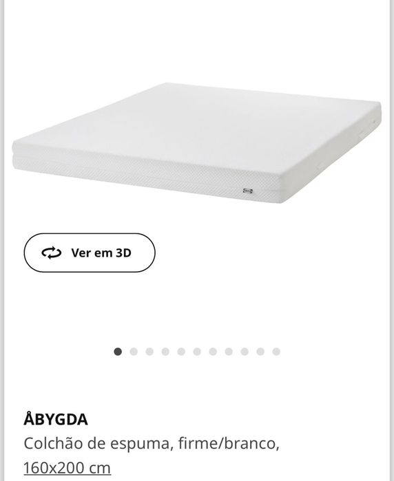 Colchão 160x200 espuma