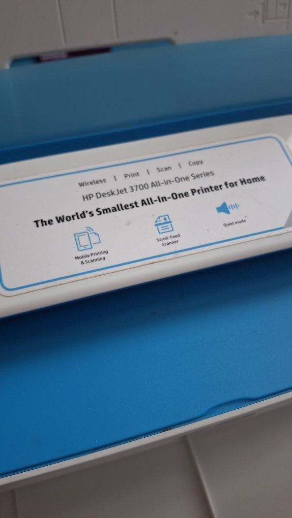 HP DeskJet 3790 Print/Copy/Scan/Web