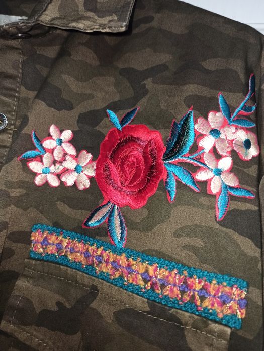 Рубашка хаки женская