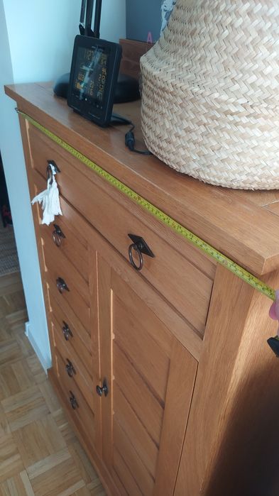 Komoda kredens szafka firmy Matkowski lite drewno dąb debowa