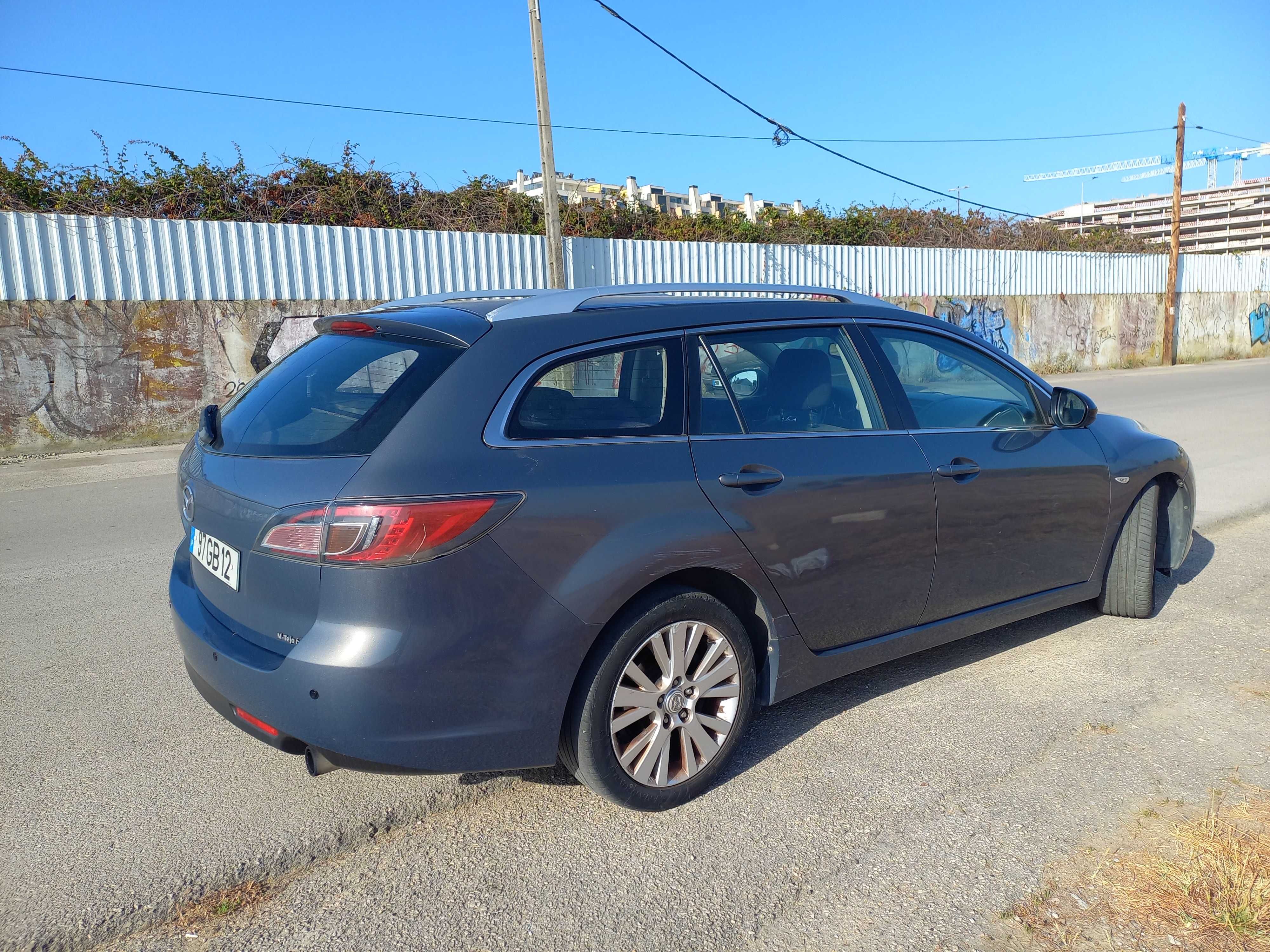 Mazda 6 GH 2.0 MZR-CD Diesel 140cv. Inspeção julho 2026. Mto económica