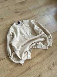 Nike vintage y2k boxy spellout crewneck basic bootleg bluza bez kaptur