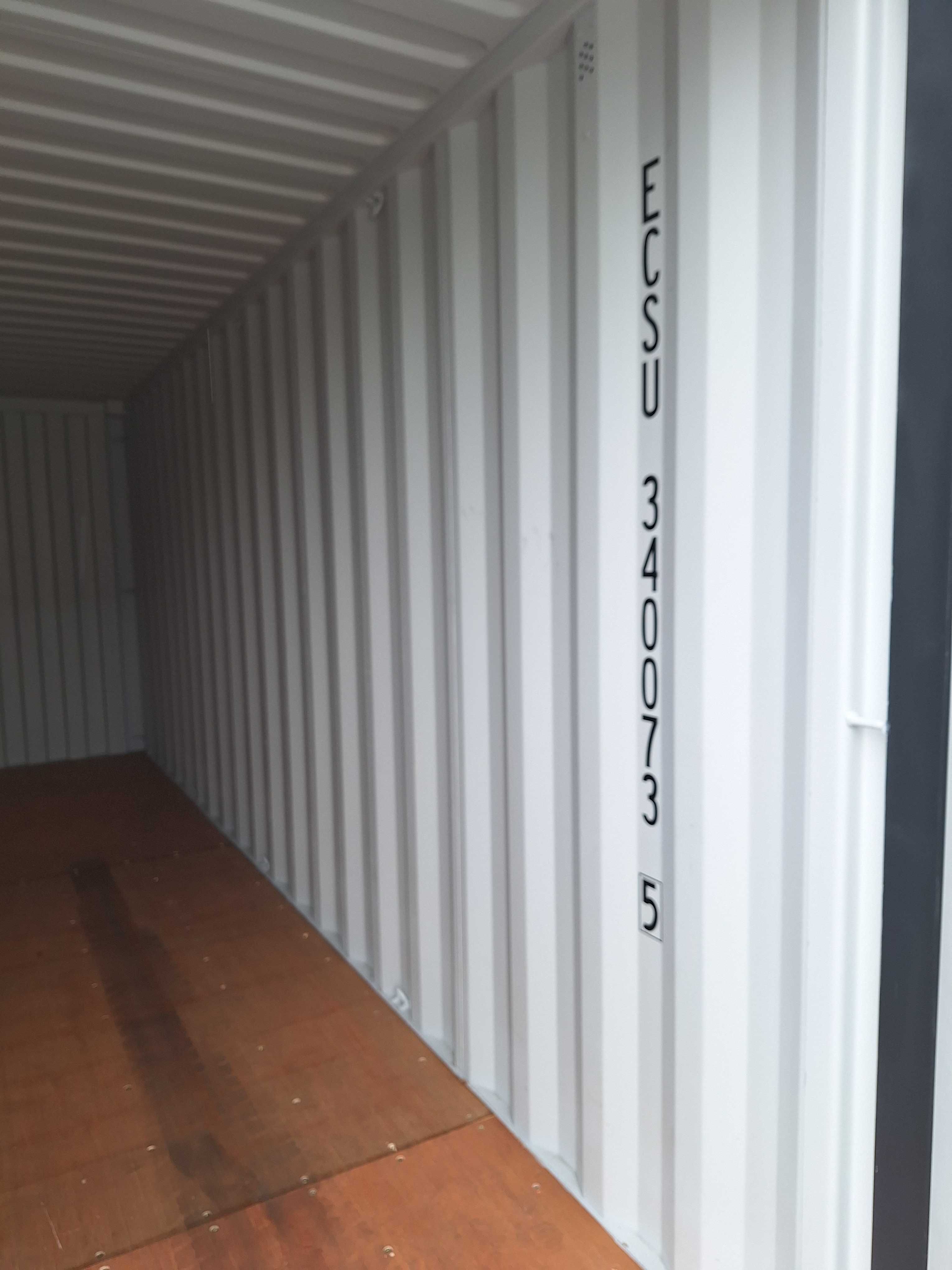 Kontener nowy 20'DC ONE - WAY antracyt Szczecin RAL7021