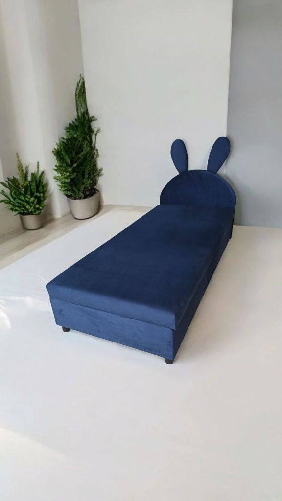 tapczan sofa jednoosobowa z pojemnikiem na posciel 80