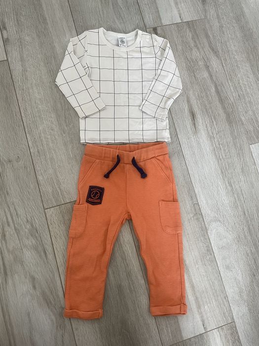 Zestaw dresy + bluzka rozmiar 86