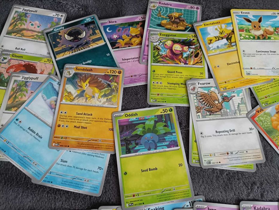 Bulk Zestaw - Oryginalne Karty Pokémon Tylko Kanto! ~ pierwsze 151 v.4